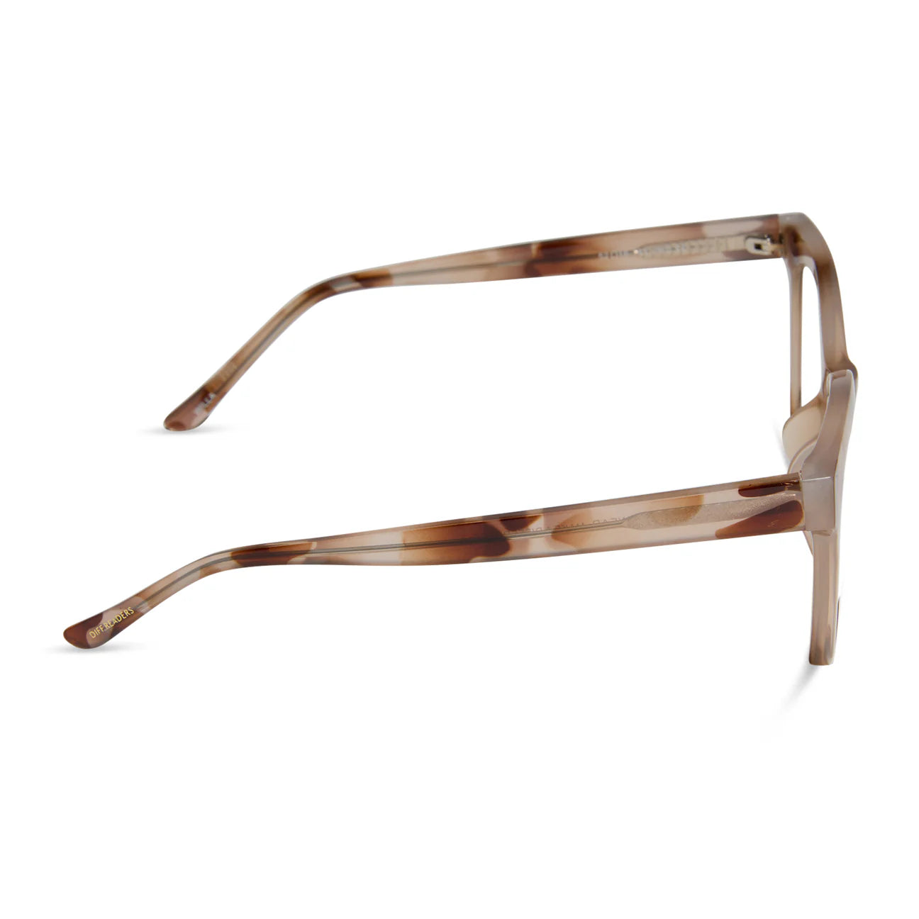 Willa - Cream Tortoise Blue Light Diff Readers + 3.0 Power