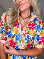 Load image into Gallery viewer, Fresh Perspective Multi Floral Blouse
