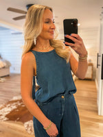 Load image into Gallery viewer, Have Everything Denim Tank
