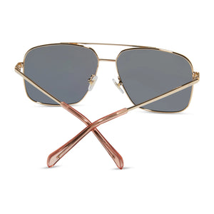 Encino Gold Cyan Mirror Polarized DIME Sunglasses