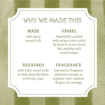 Load image into Gallery viewer, Outdoor Oasis Citronella Grove Medium Candle
