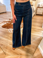Load image into Gallery viewer, Riley Wide Leg Fate Denim Trouser

