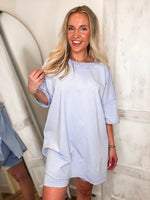 Load image into Gallery viewer, Afternoon Bliss Periwinkle Tunic
