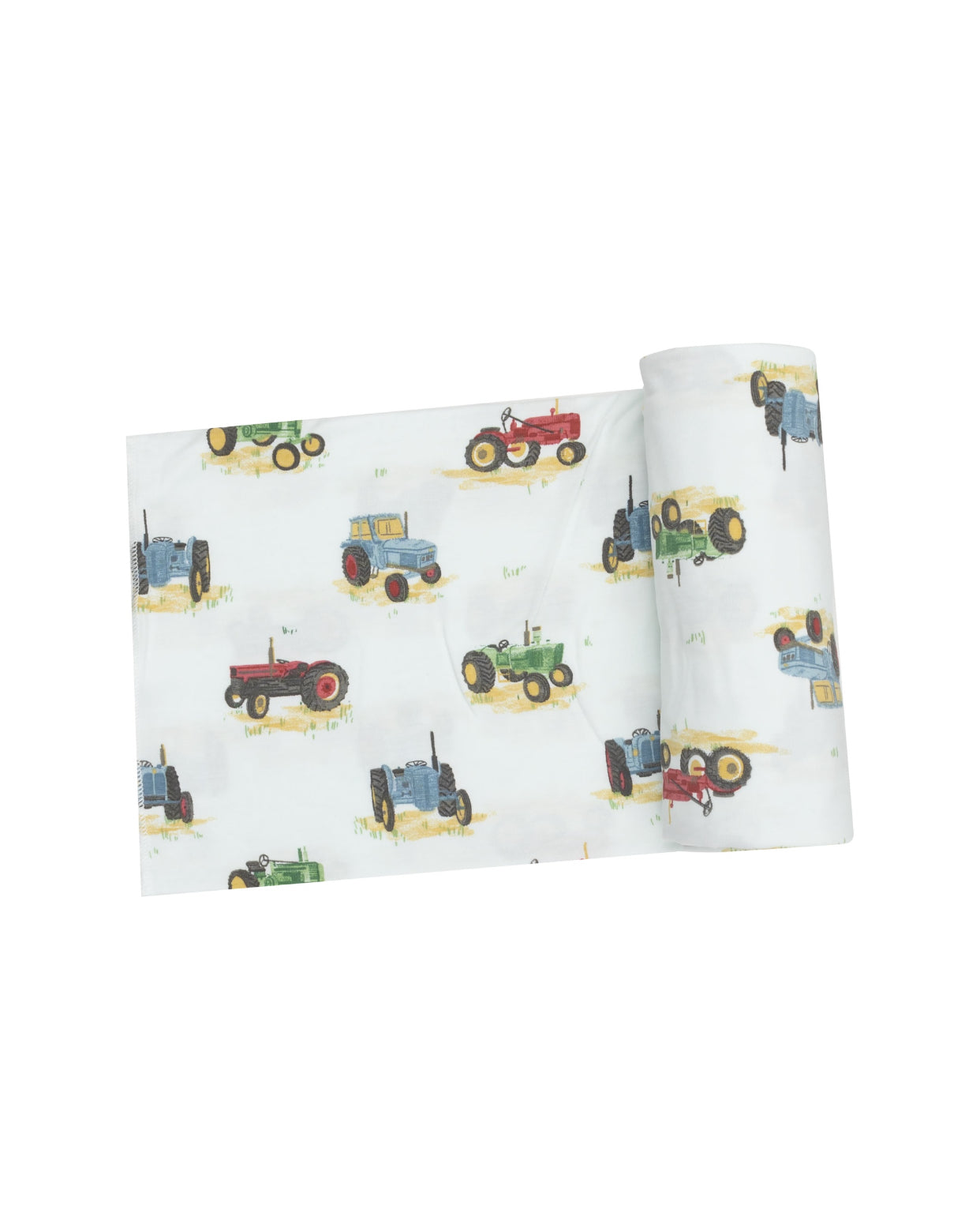 Angel Dear Vintage Tractors Swaddle Blanket