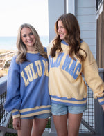 Load image into Gallery viewer, Lulu Mac Social Society Sweatshirt - Butter/Lavender
