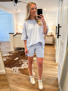 Afternoon Bliss Periwinkle Tunic