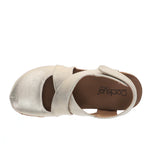 Load image into Gallery viewer, Case Closed Gold Metallic Corkys Wedge
