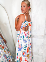 Load image into Gallery viewer, Sundazed White Multi Floral Midi Dress
