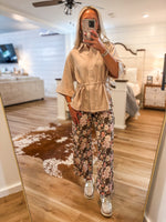 Load image into Gallery viewer, Thinking About You Taupe Blouse
