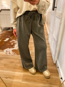 Low Key Night Luxe Butter Charcoal Lounge Pants