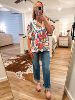 Load image into Gallery viewer, Drawn To You Multi Paisley Blouse
