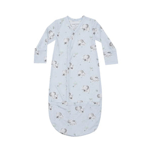 Angel Dear Gray Elephants Blue Bundle Gown