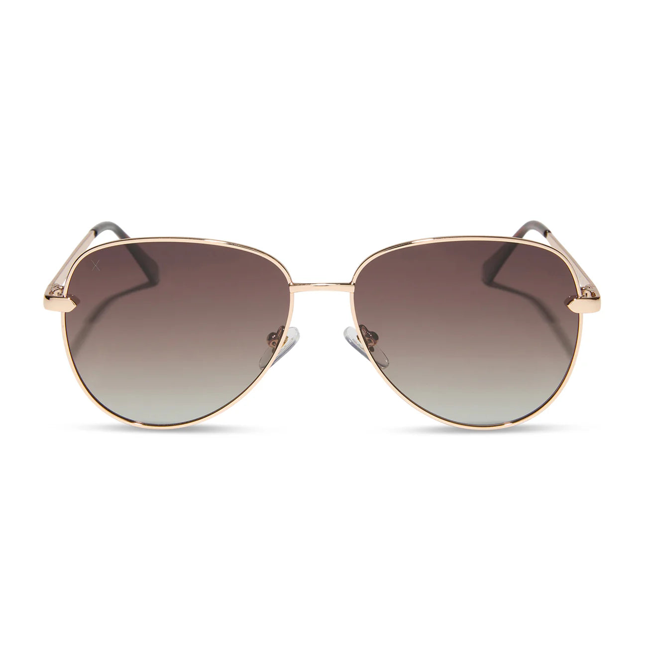 Abbott - Gold Brown Polarized DIME Sunglasses