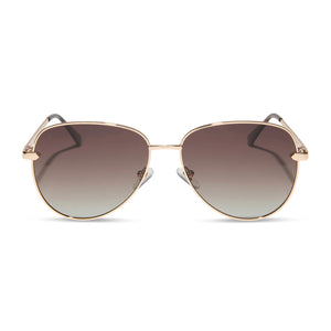Abbott - Gold Brown Polarized DIME Sunglasses