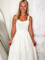 Load image into Gallery viewer, Next Step Natural Knit Midi Dress
