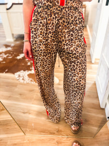 Walk Out Leopard Contrast Lounge Pants