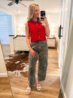 Load image into Gallery viewer, Bless Me Red Bow Tie Vest
