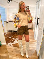 Load image into Gallery viewer, Colors In Harvest Taupe Sweater Blouse
