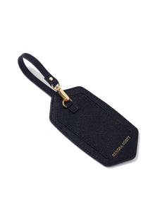 Black/Gold Luggage Tag