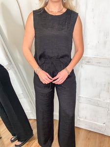 It's Time Black Tank