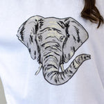 Load image into Gallery viewer, Elephant Sequin Sweatshirt - The Royal Standard
