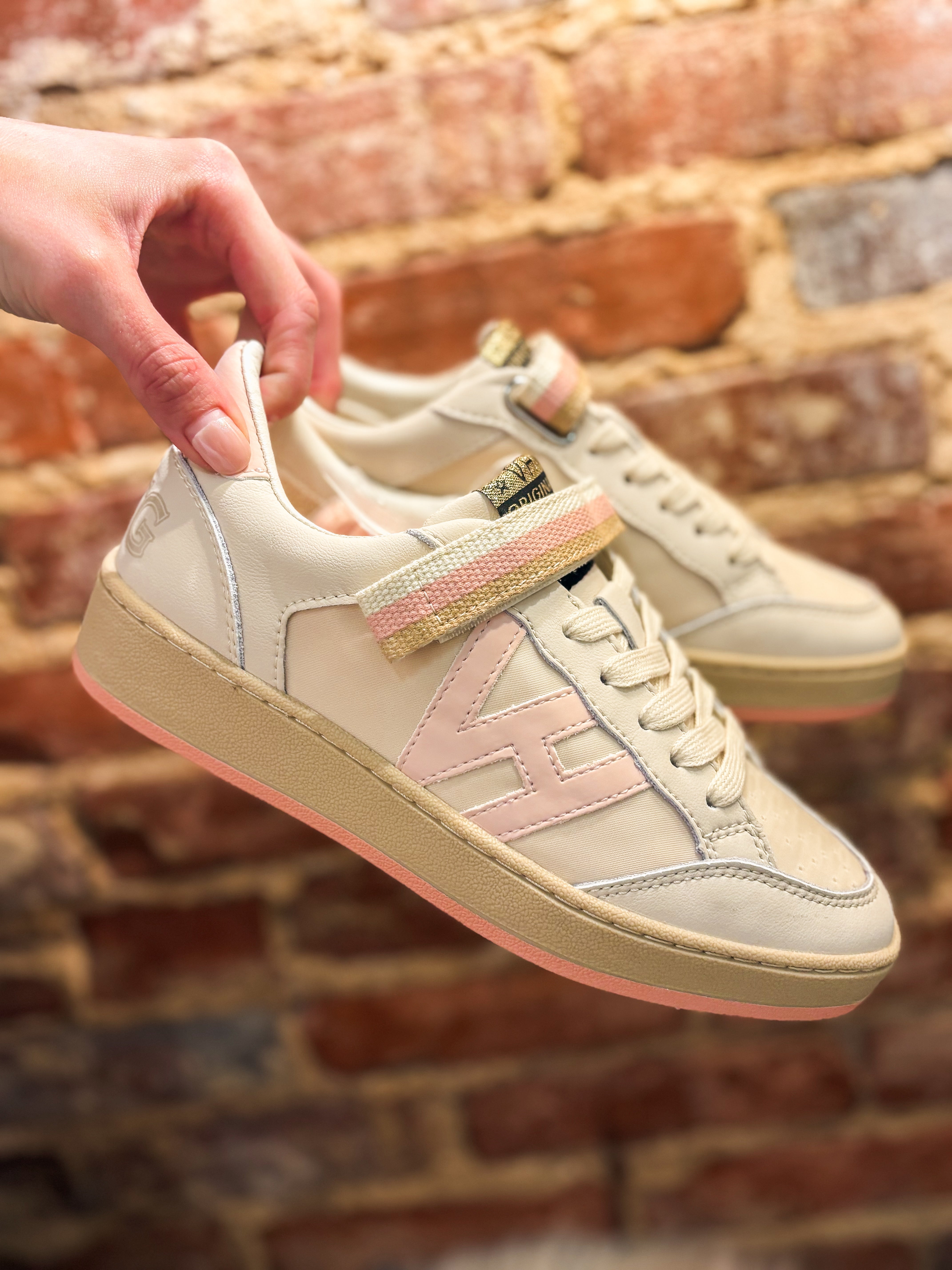 Next 2 Blush Multi Vintage Havana Sneakers