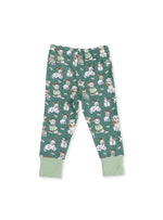 Load image into Gallery viewer, Christmas Dogs Green L/S Loungewear Set
