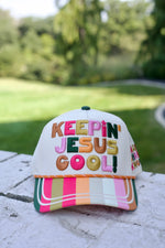 Load image into Gallery viewer, Keepin’ Jesus Cool Hat
