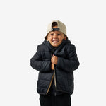 Load image into Gallery viewer, Youth Mountain Fleece-Tan Reversible Jacket
