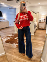 Load image into Gallery viewer, Riley Wide Leg Fate Denim Trouser
