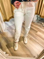Load image into Gallery viewer, Brooke High Rise White Cropped Judy Blue Denim
