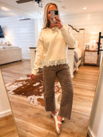 Load image into Gallery viewer, High Rise Brown Flying Monkey Barrel Denim
