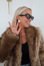 Load image into Gallery viewer, LOVE EACH OTHER MORE COIN EARRINGS
