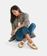 Load image into Gallery viewer, Dolce Vita Nanet Metallic Leather Sneaker
