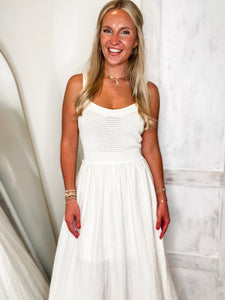 Next Step Natural Knit Midi Dress