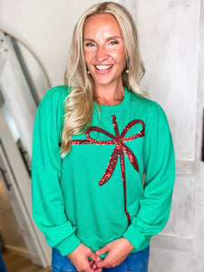 Kelly Gift Green Sweatshirt - Mary Square