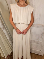 Load image into Gallery viewer, Take Me Out Cream Balloon Blouse
