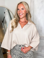 Load image into Gallery viewer, Part Ways Stone Knit Sweater
