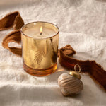 Load image into Gallery viewer, Frasier Fir Gilded Gold Poured Candle
