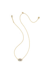 Load image into Gallery viewer, Elisa USA Red White Blue Illusion Gold Pendant
