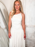 Load image into Gallery viewer, Heaven Sent Ivory Drop Waist Maxi Dress
