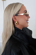 Load image into Gallery viewer, GOLD HARPER EARRINGS
