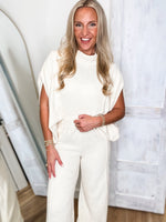 Load image into Gallery viewer, Seeing More Ivory Tunic &amp; Lounge Pant Set
