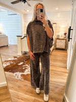 Load image into Gallery viewer, Seeing More Mocha Tunic &amp; Lounge Pant Set
