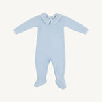 Load image into Gallery viewer, Rock Me Romper - Ribbed Buckhead Blue
