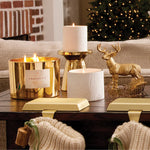 Load image into Gallery viewer, Frasier Fir Gold 3-Wick Candle
