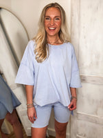 Load image into Gallery viewer, Afternoon Bliss Periwinkle Tunic
