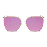 Load image into Gallery viewer, Vittoria - Gold Pink Rush Mirror Diff Sunglasses
