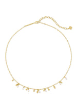 Load image into Gallery viewer, Mollie White Pearl Gold Choker Necklace
