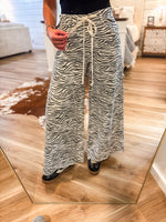 Load image into Gallery viewer, Zebra Wide Leg Denim
